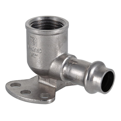 Водорозетка из нержавеющей стали Valtec 12х1/2"