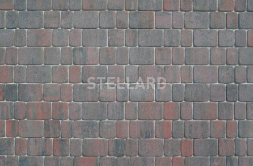 Тротуарная плитка Stellard Старый город Колор микс Браун 40