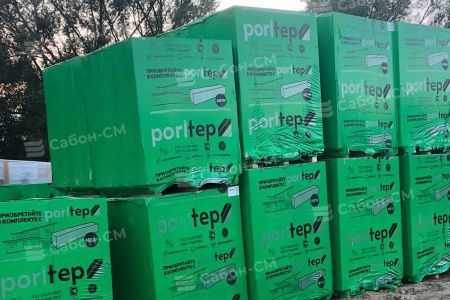 Пеноблоки стеновые Poritep Коломна 625х250х400, D500